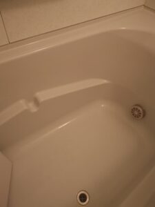 泡ハイターを流したところ